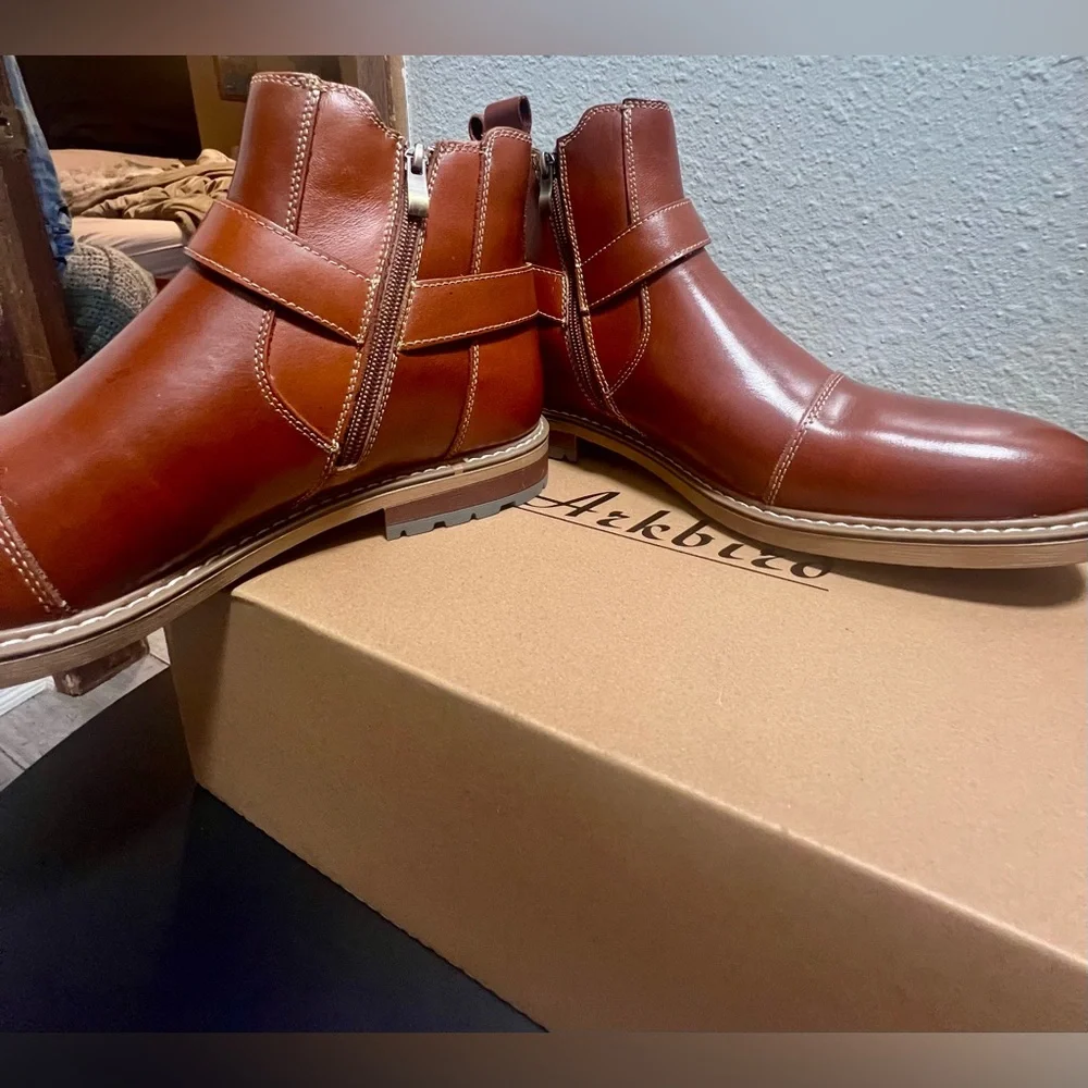 NIB ARKbird Ankle Boots Genuine Leather Oxford Casual and Formal Dress Boot